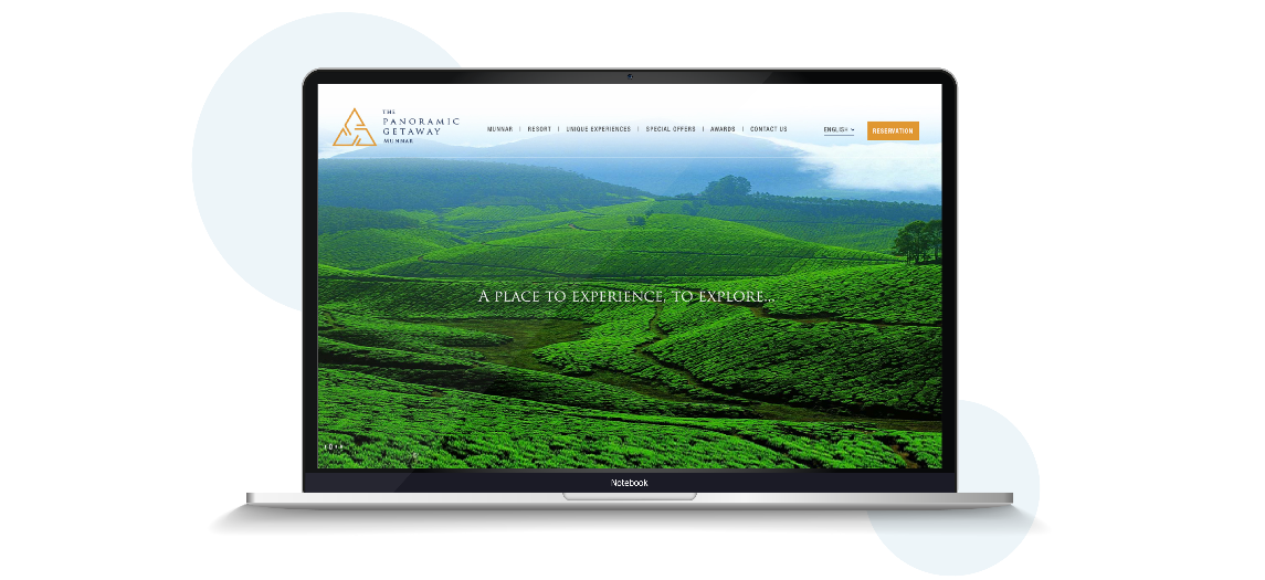 panoramic getaway design