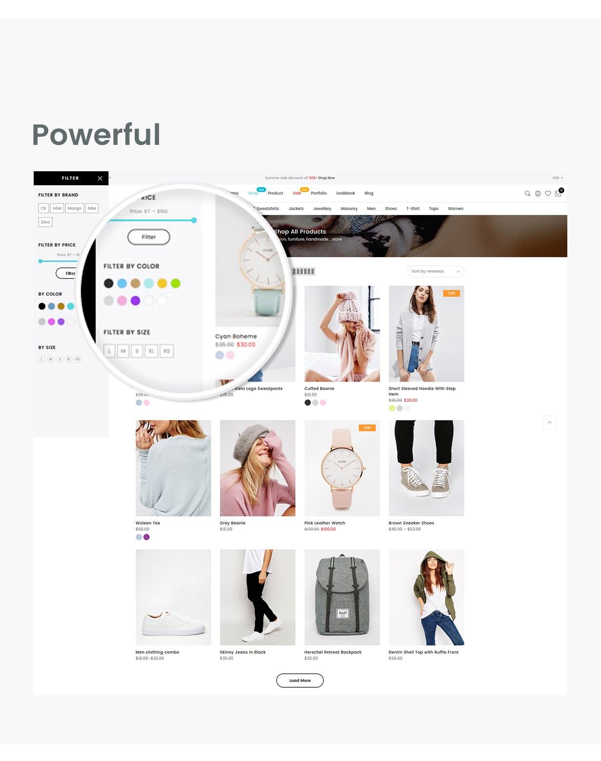 best ecommerce template